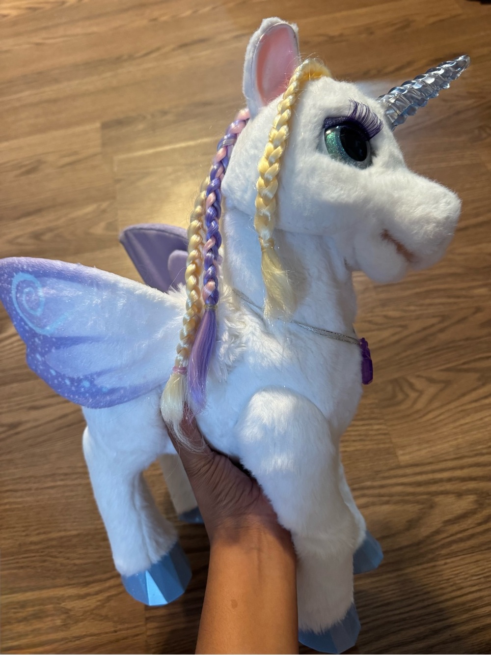 FurReal Friends StarLily Unicorn (works but needs batteries)